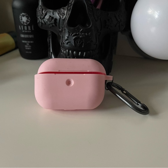 3/$15 AirPods Pro Case Soft Silicone Skin Cover Shock Absorbing with Keychain - Picture 2 of 6